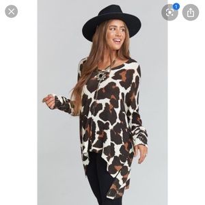 Show me your mumu leopard sweater
